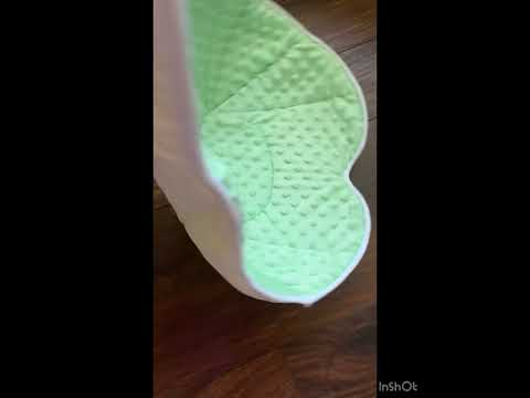 Чехол на стульчик для кормления Bloom Fresco плюш Minky Мята - фото 1 - id-p2660946368