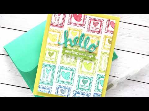 Creating a Background from Small Stamps