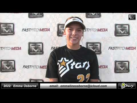 2022 Emma Osborne Committed university of northern Colorado Outfielder Softball Skills Video