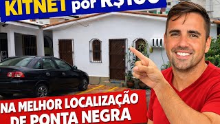 KITNET MOBILIADA por R$1100 na MELHOR Localização de PONTA NEGRA | Área NOBRE e SEGURA em NATAL RN