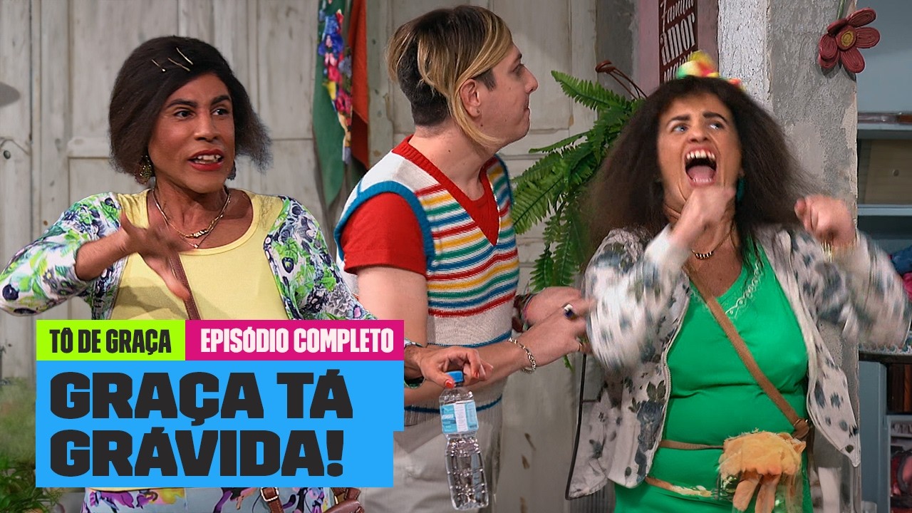 Assista ao EPISÓDIO 1 COMPLETO DA 3ª TEMPORADA! | Tô de Graça | Multishow