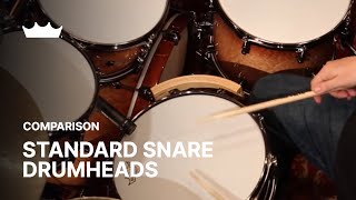 Video thumbnail for Standard Snare Drumheads Comparison | Remo by Remo Inc.