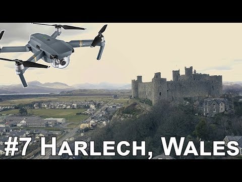 Harlech, Wales by Drone