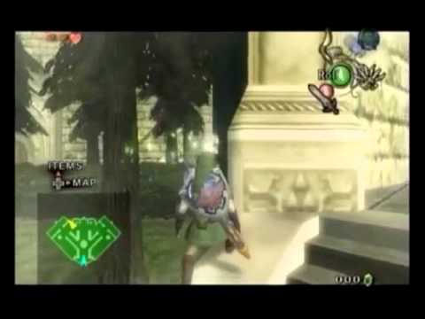 TP: Skip the First Barrier in Hyrule Castle Courtyard