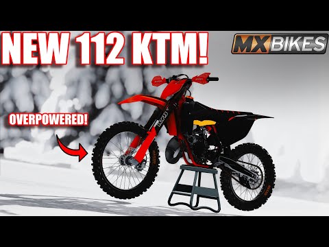 NEW 2023 KTM SUPERMINI 112 IN MX BIKES IS ACTUALLY OVERPOWERED...