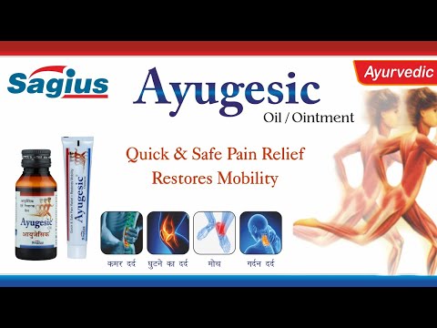 Ayugesic Ayurvedic Joint Pain Relief Ointment, 30gm