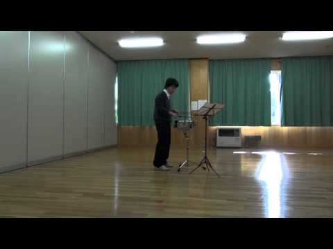 こども学科 スネアソロ