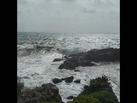 Le condizioni del mare a Talamone