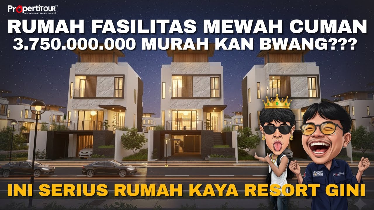 Rumah Mewah Murah Di Jagakarsa Jakarta Selatan 3 Lt Private Pool