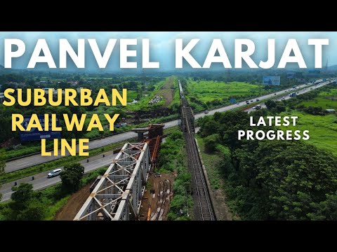 Panvel Karjat New Suburban Line | Latest Progress | Longest Tunnel In Mumbai Suburban Rail Network