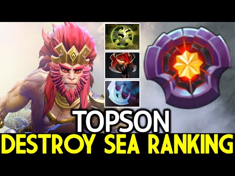 TOPSON [Monkey King] Destroy SEA Ranking with Signature Hero Dota 2