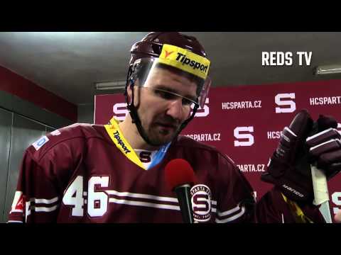 Přestávkový rozhovor se sparťanem Petrem Kumstátem