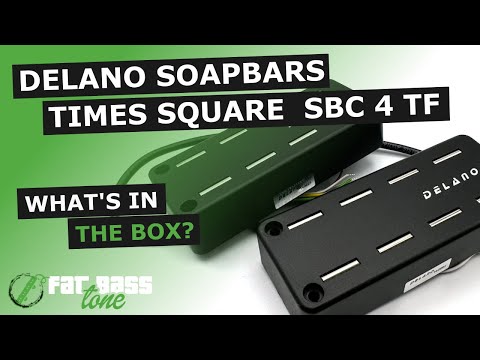 Delano Times Square SBC4 TF Bass Pickup Set: What’s In The Box? (A Close-Up Look)