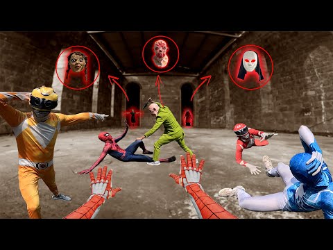 5 Spider-Man Bros Discover Abandoned Castle And Escape From Serbian