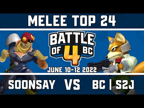 Soonsay vs bc | S2J - Melee Singles Top 24 - Battle of BC 4