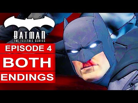 BATMAN Telltale EPISODE 4 BOTH ENDINGS - Go To Dent Or Go To Penguin Alternative Choices