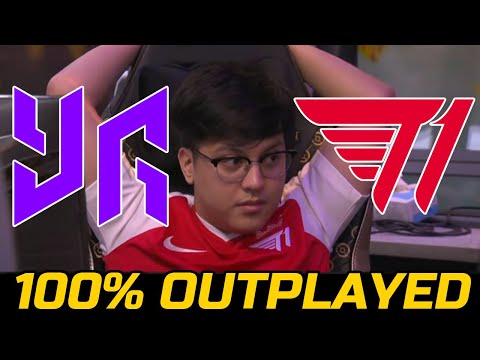 T1 VS YG GAME 2 - 100% OUTPLAYED BTS PRO SERIES SEASON 10 SEA