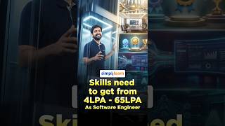 Skills Needed To Get From 4 LPA To 65 LPA | How To Go from 4 LPA To 65 LPA | #Shorts | #Simplilearn