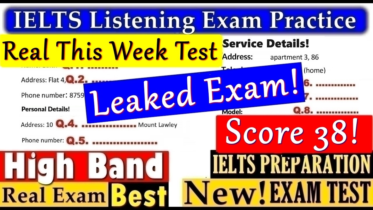 IELTS LISTENING PRACTICE TEST 2026 WITH ANSWERS | 13.04.2026