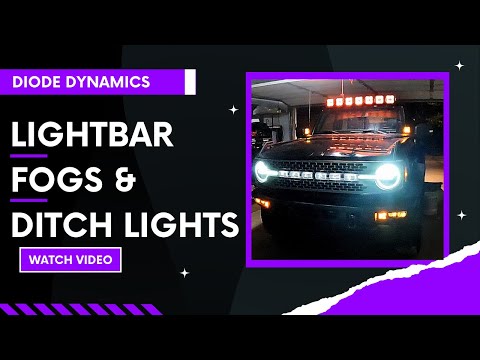 Diode Dynamic SS5 Light Bar , SS3 Pods , & S1 Pocket Lights