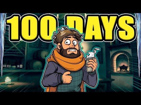 I Played 100 Days Of Tavern Master WINTER MODE...
