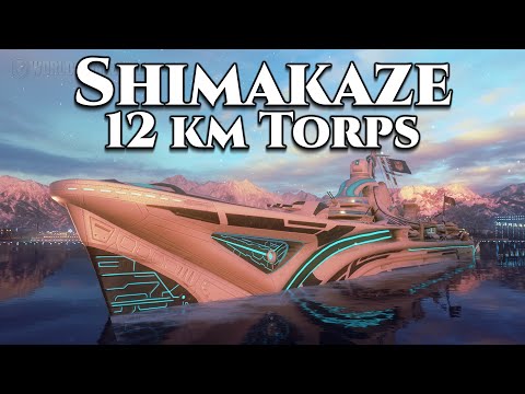 World of Warships: Shimakaze - 12 km Torpedoes