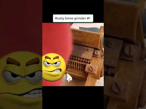 Rusty bone grinder Restoration P1