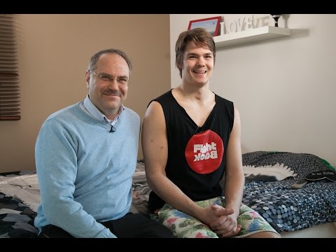 Jaksa Paremmin, vierailu Pekka Hyysalon makuuhuoneessa