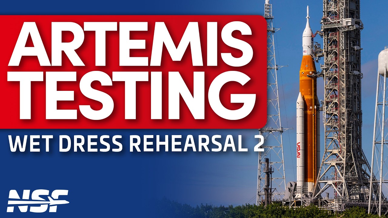 NASA conducts Second Wet Dress Rehearsal on SLS ahead of Artemis II (Part II)