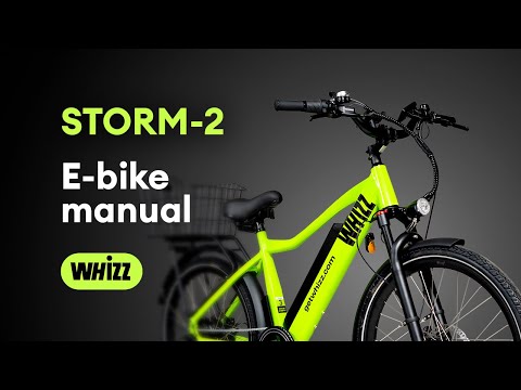 Check out Storm 2 e-bike manual 🔥 Ride strong with Whizz!