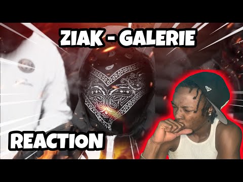 AMERICAN REACTS TO FRENCH DRILL RAP! Ziak - Galerie (Prod. Devil)