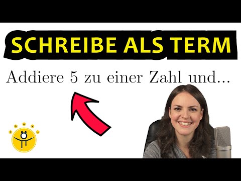 Schreibe als TERM – Text in Terme umwandeln, die Summe aus 25 und einer Zahl