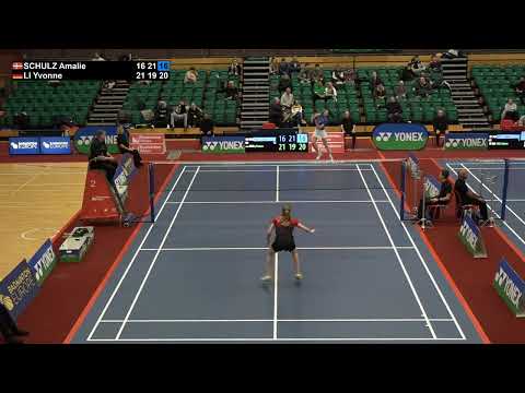 Match point - Amalie Schulz vs Yvonne Li - WS, SF - Welsh Int. 2022