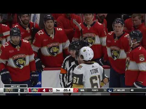 Vegas Golden Knights Vs Florida Panthers End Of Game Scrum #Request