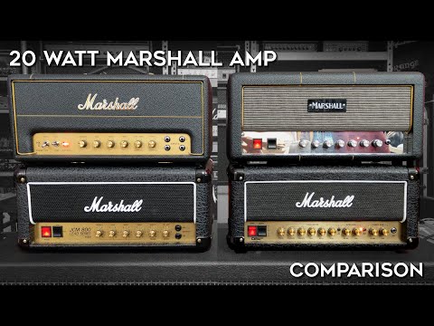 20w Marshall Amp Comparison! (SV20H vs SC20H vs 2525H vs DSL20HR)