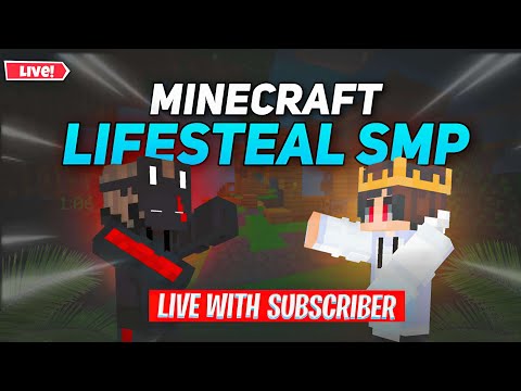 🟥 Insane Minecraft Lifesteal SKD SMP Live Tutorial