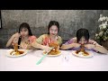 แฝด 3 zaa // กิน มาม่าเกาหลี แบบพิสดาร