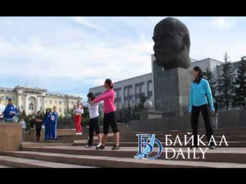 Инна Степанова провела олимпийскую зарядку