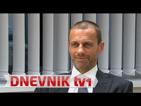 Ekskluzivno za TV1: Aleksander Čeferin, prvi čovjek UEFA