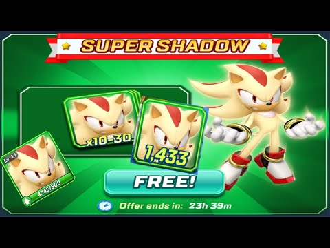 Sonic Forces Mobile - Free Cards for Super Shadow - All 76 Characters Unlocked Android Gameplay Run