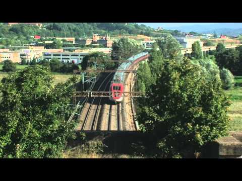 ES AV Frecciarossa in transito Incisa