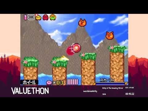 Valuethon 4 - Kirby & The Amazing Mirror - 100% by swordsmankirby