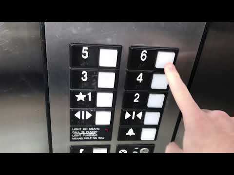173. LOW ON OIL! Otis Series 1 HIGHdraulic Elevator at ATC South Parking Deck - Durham, NC