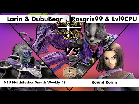Larin & DubuBear vs Rasgriz99 & Lvl 9 CPU Round Robin - NSU Smash Weekly #8