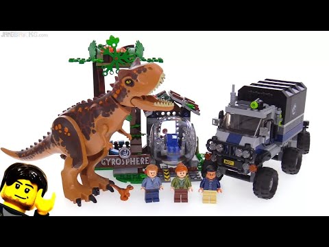 🔄 LEGO Jurassic World 2018 Carnotaurus Gyrosphere Escape review! 75929 re upload