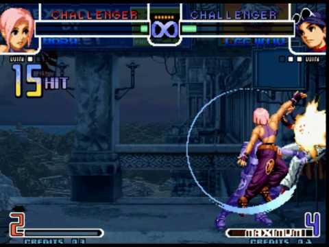 Blue Mary combo 100% the king of fighters 2002