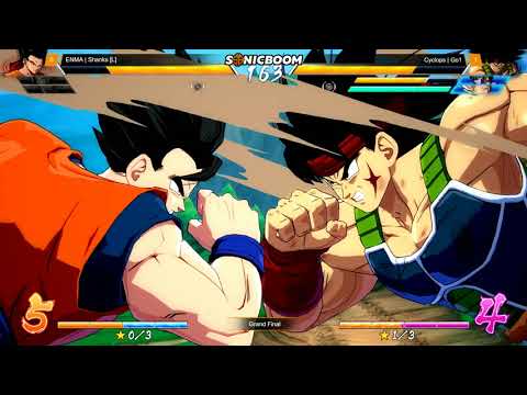 Sonic Boom V DBFZ Grand Final ENMA Shanks (18/A.GO/SSGO) vs Cyclops GO1 (CE/BA/SSVE)