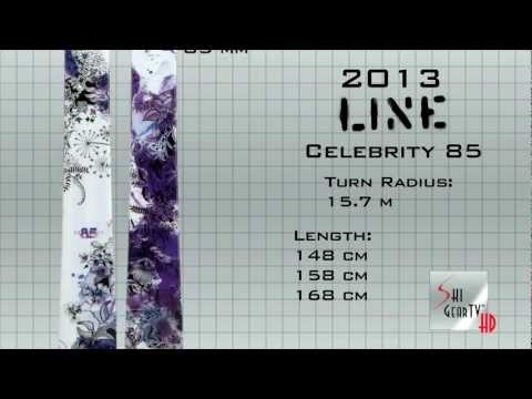 2013 Line "Celebrity 90" And "Celebrity 85" Women's Skis