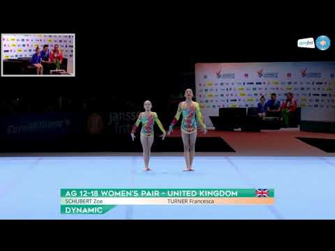 World Age Group Acrobatic Championships 2018 - GREAT BRITAIN 12-18 WP Dynamic