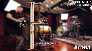 Video thumbnail for Tama Signature Drumsticks - Alex Rudinger & Anup Sastry by Alex Rüdinger